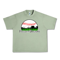 Oil Green field of dreams Urban Heavy Tee - artisFamous