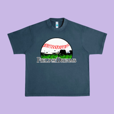 Field Of Dreams Urban Heavy Tee Designed By Artisfamous