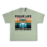 Oil Green pogue life outer banks retro vintage Urban Heavy Tee - artisFamous
