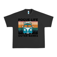 Pigment Black pogue life outer banks retro vintage Urban Heavy Tee - artisFamous