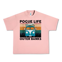 Salmon pogue life outer banks retro vintage Urban Heavy Tee - artisFamous