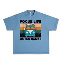 Pebble Blue pogue life outer banks retro vintage Urban Heavy Tee - artisFamous