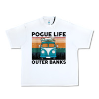 Pogue Life Outer Banks Retro Vintage Urban Heavy Tee | Teevron