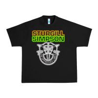 Black Sturgill Simpson De Oppresso Liber Urban Heavy Tee - artisFamous