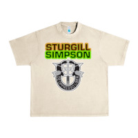 Sandshell Sturgill Simpson De Oppresso Liber Urban Heavy Tee - artisFamous