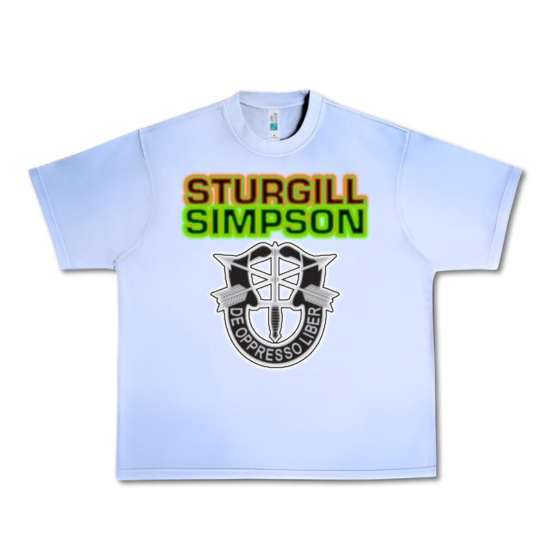 Sturgill Simpson De Oppresso Liber Urban Heavy Tee by artisFamous | Teevron