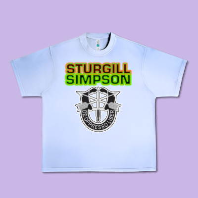 Sturgill Simpson De Oppresso Liber Urban Heavy Tee Designed By Artisfamous