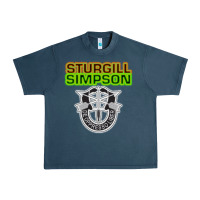 Midnight Navy Sturgill Simpson De Oppresso Liber Urban Heavy Tee - artisFamous