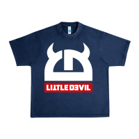 Navy little devil Urban Heavy Tee - artisFamous