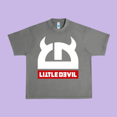 Little Devil Urban Heavy Tee Designed By Artisfamous