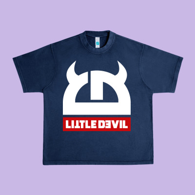 Little Devil Urban Heavy Tee Designed By Artisfamous