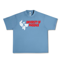 Pebble Blue university of phoenix Urban Heavy Tee - artisFamous