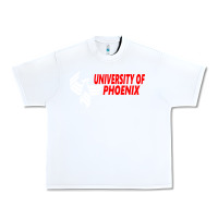 White university of phoenix Urban Heavy Tee - artisFamous
