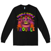 Black hubble bubble trouble Long Sleeve Tee - Artiststas