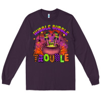 Plum hubble bubble trouble Long Sleeve Tee - Artiststas