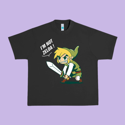 I’m Not Zelda Urban Heavy Tee Designed By Artisfamous