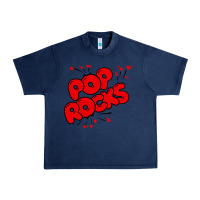 Navy pop rocks Urban Heavy Tee - artisFamous
