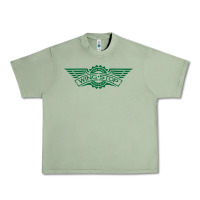 Oil Green wingstop Urban Heavy Tee - artisFamous