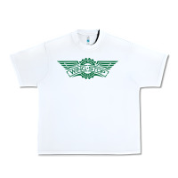 White wingstop Urban Heavy Tee - artisFamous