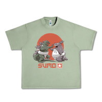 Oil Green sumo pop Urban Heavy Tee - artisFamous