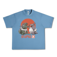 Pebble Blue sumo pop Urban Heavy Tee - artisFamous