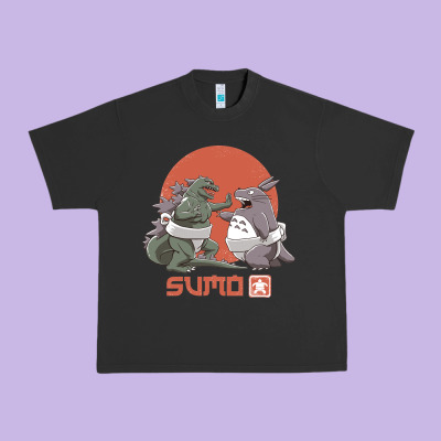 Sumo Pop Urban Heavy Tee Designed By Artisfamous
