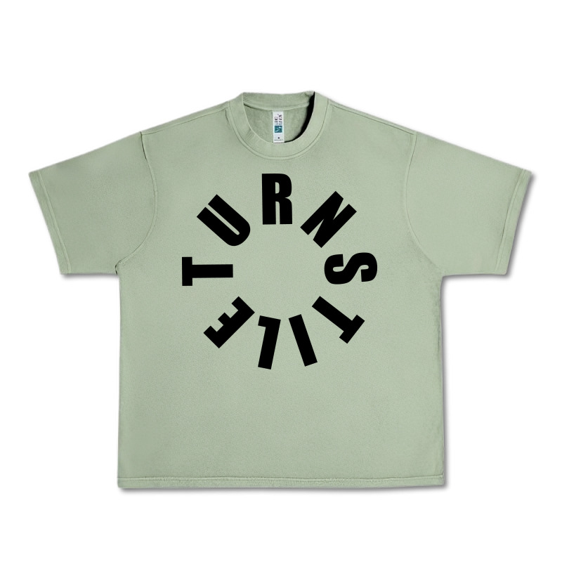Turnstile Black On White Urban Heavy Tee by artisFamous | Teevron