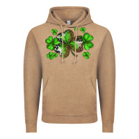 Vintage Coffee st. patricks day shamrocks Vintage Hoodie - BarkalooDesign