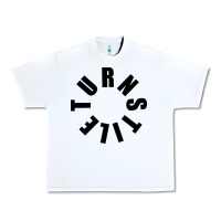 Turnstile Black On White Urban Heavy Tee | Teevron
