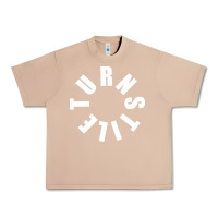 Burro TURNSTILE WHITE ON BLACK. Urban Heavy Tee - artisFamous