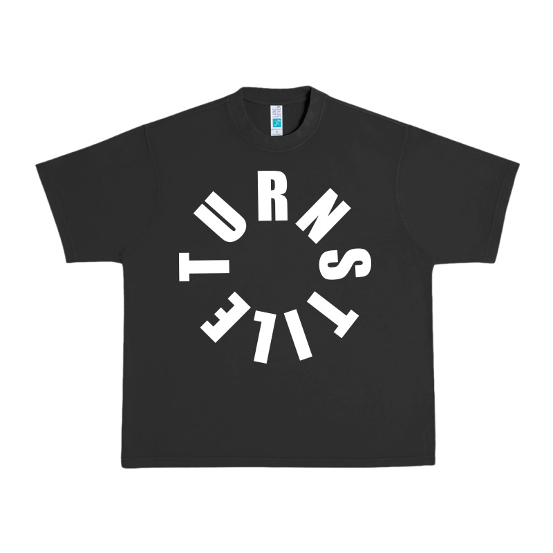 Turnstile White On Black. Urban Heavy Tee by artisFamous | Teevron