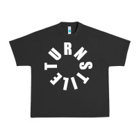 Pigment Black TURNSTILE WHITE ON BLACK. Urban Heavy Tee - artisFamous