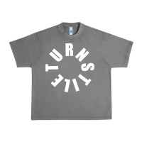 Tornado TURNSTILE WHITE ON BLACK. Urban Heavy Tee - artisFamous