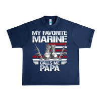 Navy marine papa, gifts my favorite marine calls me pa pa military mother Urban Heavy Tee - artisFamous