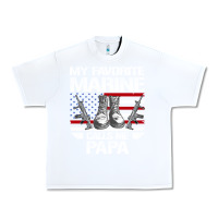 White marine papa, gifts my favorite marine calls me pa pa military mother Urban Heavy Tee - artisFamous