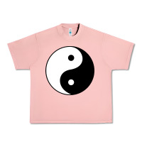 Salmon Yin and yang Urban Heavy Tee - artisFamous