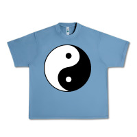 Pebble Blue Yin and yang Urban Heavy Tee - artisFamous