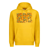 Lemon School Bus Pattern Premium Hoodie - Jasminsmagicworld