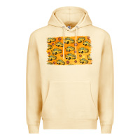 Pina Colada School Bus Pattern Premium Hoodie - Jasminsmagicworld