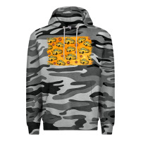 Slate Camo School Bus Pattern Premium Hoodie - Jasminsmagicworld