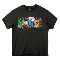 Asphalt Easter Nurse Heavy Core Tee - BundleAndBundleShop