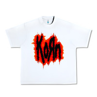 White vintage kor'n Urban Heavy Tee - artisFamous
