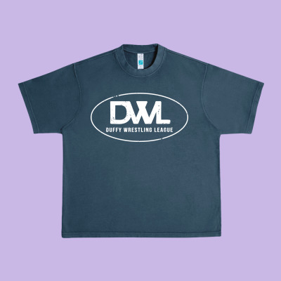 Heels Wrestling Dwl Urban Heavy Tee Designed By Artisfamous