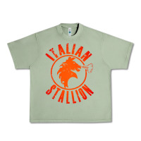 Oil Green italian stallion Urban Heavy Tee - artisFamous