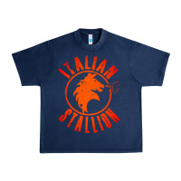 Navy italian stallion Urban Heavy Tee - artisFamous