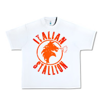 White italian stallion Urban Heavy Tee - artisFamous
