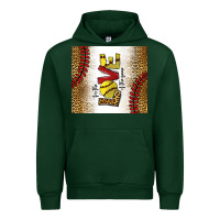 Forest Green for the love of the game softball Urban Hoodie - chombo