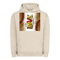 Pigment French Oak for the love of the game softball Urban Hoodie - chombo