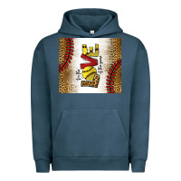 Pigment Midnight Navy for the love of the game softball Urban Hoodie - chombo