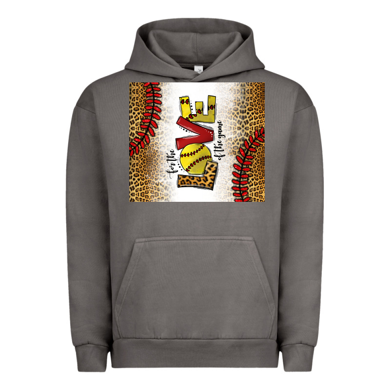 For The Love Of The Game Softball Urban Hoodie by chombo | Teevron
